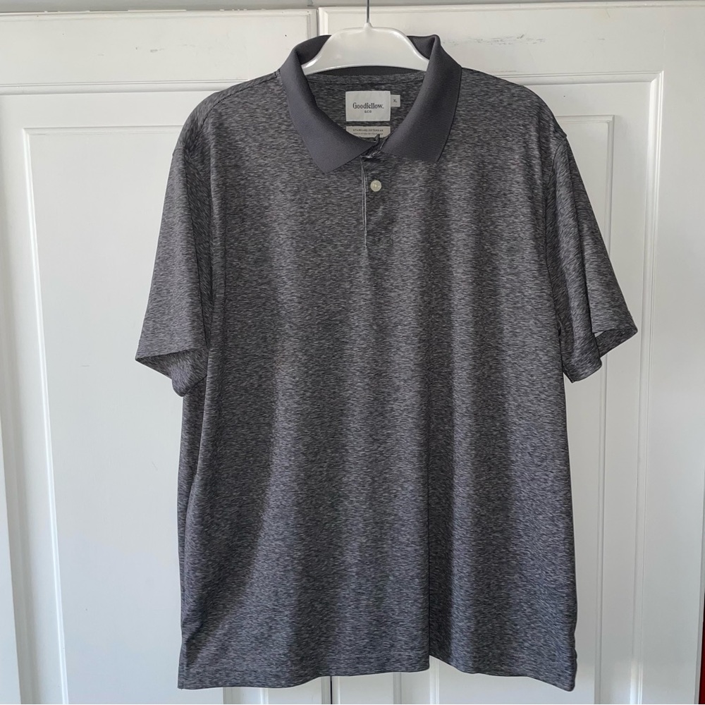 Goodfellow & Co Standard Fit Grey Polo